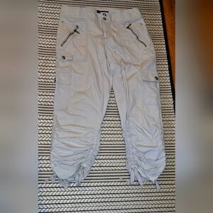 Womens Khaki Cargo Pants